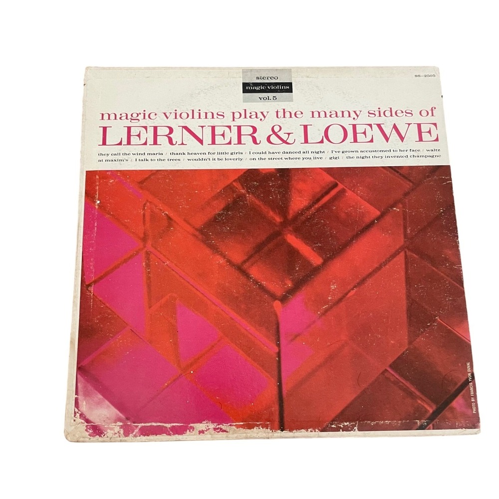 Magic Violins Play the Many Sides of Lerner & Loewe Vol 5 LP Vinyl Record